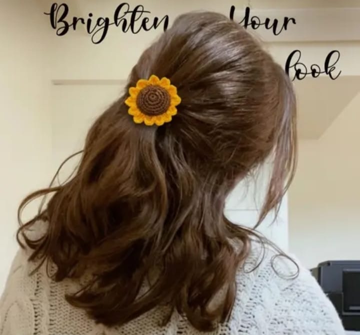 Sunflower hairtie - Image 1